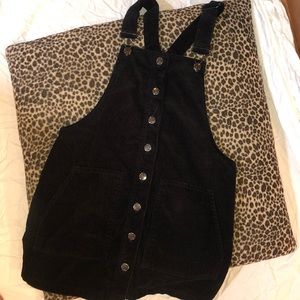 Forever 21 Corduroy Overall Dress